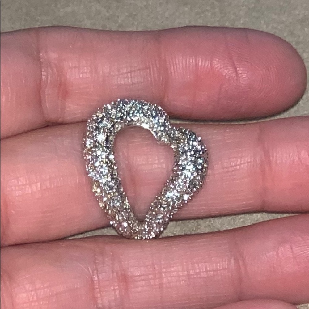 Heart silver ring - Picture 2 of 4